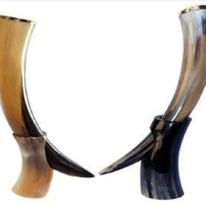 แก้วเบียร์สไตล์ไวกิ้งทำด้วยมือรูปควายธรรมชาติขายดีพิเศษ - Product Image 3