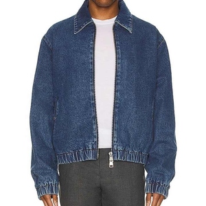 Unisex <b>Jean</b> <b>Work</b> Jackets For <b>Men</b> Soft Comfortable Denim Coats Custom Factory Bulk Manufacturing Distressed Acid Wash Style - Product Image 5