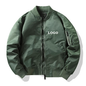 Custom High Quality Single-breasted <b>Bomber</b> <b>Jacket</b> Custom Logo Embroidery Waterproof <b>Baseball</b> Varsity <b>Jacket</b> for Men - Product Image 2