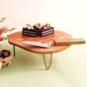 <b>Resin</b> Tiered Cake Stand | Multi-Layer Dessert Display Stand - Product Image 2