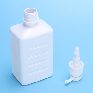 Logotipo personalizado Color 500ml Botella de PET blanca opaca Embalaje ecológico para desinfectante de manos Cosméticos Gel de ducha Champú - Product Image 3