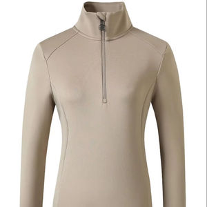 Suéteres ecuestres para mujer, elegante, ajustado, transpirable, suave, material duradero, adaptado para equitación profesional al aire libre - Product Image 1