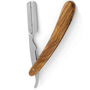 Navaja de Afeitar Plegable Pissco de Fábrica Directa, Navaja de Afeitar de Acero Inoxidable para Barbería con Hoja Reemplazable, Navaja de Afeitar de Borde Recto para Barbería - Product Image 5