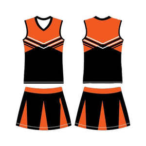 Nouvelle tenue de cheerleading pour femmes en gros, OEM, plusieurs couleurs d'équipe, personnalisable, tenue de cheerleading 2026, conception de logo personnalisée - Product Image 1