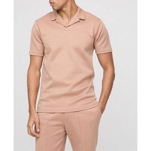 Nuevo conjunto corto de verano para hombre, camiseta de manga corta y pantalones cortos, conjunto doble de dos piezas, Camiseta de algodón transpirable - Product Image 6