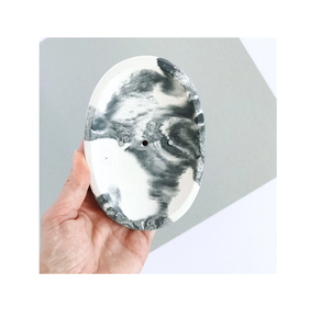 Jabonera Rectangular de Piedra de Mármol Natural para Baño, Jabonera de Cerámica de Lujo de Estilo Nórdico, Venta Al por Mayor - Product Image 6