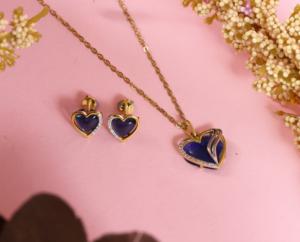 El mejor proveedor ofrece juegos de colgantes finos de la mejor calidad, joyería elegante para distribuidores de negocios en línea, certificado IGI para exportación - Product Image 1