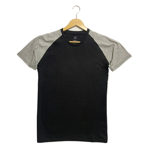 Haute qualité hommes mode manches raglan coton éponge t-shirts hommes coupe ajustée manches courtes panneau Raglan t-shirts 2024 - Product Image 5