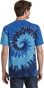 Bajo MOQ Camisetas Logotipo de impresión personalizado 100% Algodón Tie Dye Hombres Camisetas Poliéster Deporte Hombres Cool Dri Performance Tee Camisetas - Product Image 4