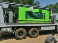 Nouvelle Foreuse Professionnelle Diesel pour Forage en Profondeur de Roches, pour Puits d'Eau et Développement Agricole, Montée sur Camion DTHR 400 Utilitaire