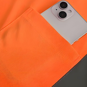 Chemise polo de travail à manches courtes haute visibilité en gros personnalisée, bande réfléchissante, vêtements de travail pour la construction, l'ingénierie, la logistique - Product Image 5