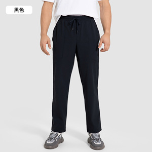 Nouveau Style hommes Nylon pantalons d'extérieur cordon jambe droite imperméable fermeture éclair poches élastique décontracté hommes pantalons et pantalons - Product Image 5