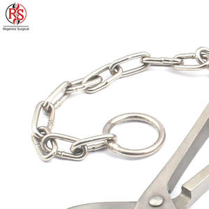 Sujetador de toros con control manual de fuerza y cadena, herramienta de sujeción para ganado de acero inoxidable - Product Image 6