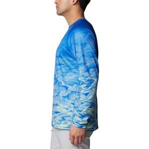 100% poliéster servicio OEM secado rápido manga larga pesca camisas transpirable pesca ropa hombres impermeable sublimación camisas - Product Image 6