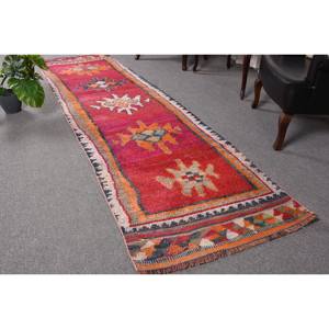 พรมขนสัตว์สไตล์เตอร์แบบตุรกีผืนใหญ่สีส้มแดงแบบชาวชาติพันธุ์พรมเย็บปะติดปะต่อกันโถงทางเดินสี่เหลี่ยมขนาด10มม. ทำจากยางใหม่สำหรับห้องนอนห้องนั่งเล่น - Product Image 1