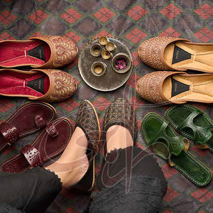 Khussa Antideslizante de Cuero Hecho a Mano con Nuevo Diseño Fabricado en Pakistán, Alta Calidad, para Todas las Temporadas, Moda, MOQ Bajo, Más Vendido - Product Image 6