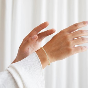 สร้อยข้อมือเทนนิสเพชรเพาะเลี้ยงในห้องปฏิบัติการระดับพรีเมียม ได้รับการรับรองจาก IGI ระดับ VVS ทองคำแท้ 14k สำหรับผู้หญิง เครื่องประดับหรูหราคุณภาพสูงในราคาประหยัด - Product Image 4