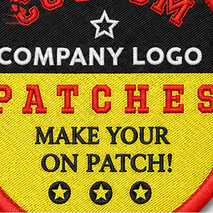 Custom Logo Premium Custom Garment Patches Featuring Durable <b>Embroidery</b> Premium <b>Materials</b> For Good Sale - Product Image 3