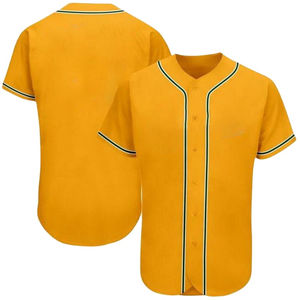 Maillots de baseball unisexes de haute qualité, 100 % polyester, grande taille, antibactériens, séchage rapide, respirants, personnalisables - Product Image 5
