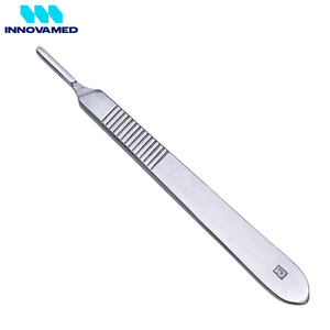 พิมพ์โลโก้ที่กําหนดเองทําให้ตัวเองผู้ผลิตที่ดีที่สุดด้ามผ่าตัดสแตนเลสโดย INNOVAMED - Product Image 3