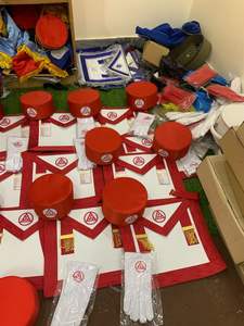 Tablier maçonnique anglais Regalia - Product Image 6