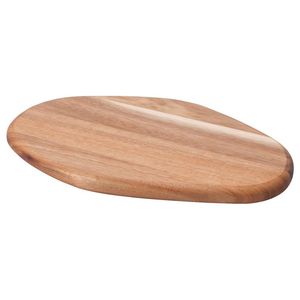 Elegante juego de tabla de cortar de madera con agujeros para colgar, perfecto para la preparación de alimentos y el fácil almacenamiento en la cocina - Product Image 4