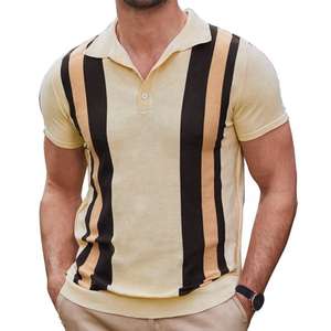 Camiseta de talla grande con cuello de hombre Polo de algodón de alta calidad 100% algodón con cuello de logotipo para ropa al por mayor en camiseta de todos los colores - Product Image 5