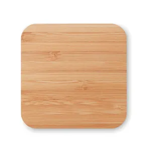 CUADRO Caricatore Wireless in Bambù, Set Ecologico da Scrivania con Gadget - Product Image 3