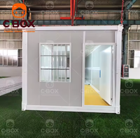 Chambres à coucher complètes pliantes préfabriquées de luxe Maisons préfabriquées en conteneur