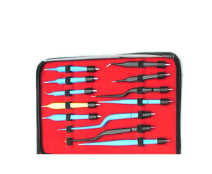 Source d'alimentation manuelle Scelleuses bipolaires réutilisables de 4mm pour vaisseaux Fonction antiadhésive Scelleuses pour artères Forceps Instruments chirurgicaux Base - Product Image 6