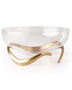 Tazón para servir sopa y ensalada de frutas, utensilios de mesa de cena de acero inoxidable y Metal pulido brillante de diseño personalizado para fiestas - Product Image 5