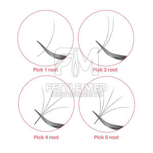 Pince à épiler pour cils à manche lisse, pince à épiler pour cils à angle fin, pince à épiler pour cils à prise douce, outil d'extension de cils - Product Image 5