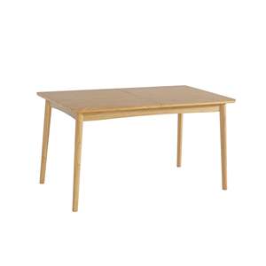 <b>Farmhouse</b>/<b>Rustic</b> Rubberwood Convertible Extendable <b>Dining</b> <b>Table</b> Set for Home Furniture - Product Image 4