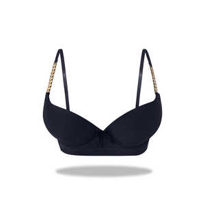 Soutien-gorge rembourré de qualité supérieure vert avec bretelles élégantes - Product Image 3