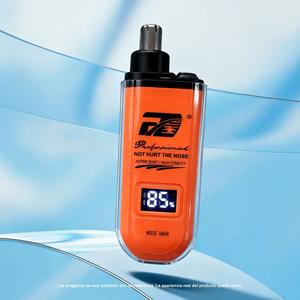 Recortador de Vello Nasal Profesional Recargable por USB, Súper Silencioso, con Pantalla Digital, Dispositivo de Plástico Indoloro, Portátil para el Hogar y el Automóvil, TW - Product Image 2