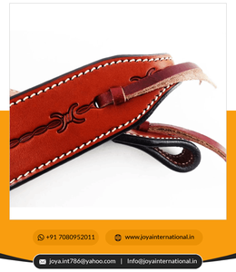 Ensemble de brides de cheval occidental en cuir Hermann Oaks usiné de style classique pour rodéo de baril et spectacle de piste plié Style occidental - Product Image 5