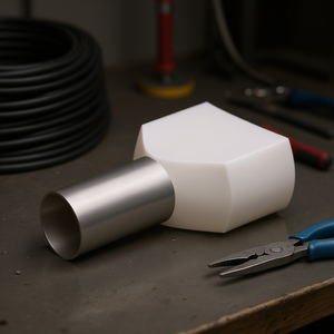 ปลอกหุ้มสายไฟคู่ Knipex พร้อมปลอกพลาสติก 200 ปลอกต่อแพ็ค สำหรับสายเคเบิลและสายไฟ - Product Image 3