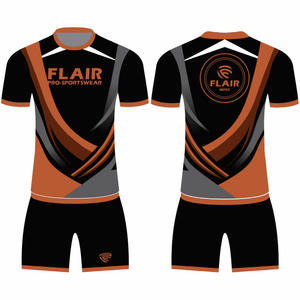 Camiseta de fútbol para niños de diseño Retro personalizado, la mejor calidad, 100% poliéster, cómodo, transpirable, conjuntos de parte superior delantera corta, nombre nacional OEM - Product Image 6