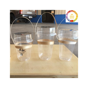 Portavasos de bambú Premium para cadenas de té de burbujas tejido a mano y sostenible para pedidos mayoristas globales - Product Image 4