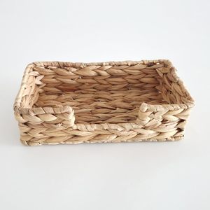 Eco Friendly Natural Water Hyacinth <b>Tissue</b> case for Table Handmade Napkin Basket <b>Holder</b> <b>Kitchen</b> Decoration - Product Image 1
