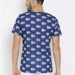 T-shirt léger pour hommes avec un design à manches courtes imprimé par sublimation idéal pour les tenues décontractées à la mode - Product Image 3