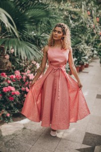 ชุดเดรสธรรมชาติทำมือสีเขียวคาฟตันของขวัญคริสต์มาสสุดหรูสำหรับคุณแม่ชุดเดรสคาฟตันทาสีด้วยมือขนาดใหญ่พิเศษ - Product Image 3