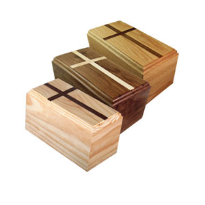 โกศใส่ศพทำจากไม้โกศใส่ศพทำด้วยมือ - Product Image 3