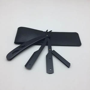 Navaja de Afeitar Profesional Clásica de Hoja Recta, Calidad de Salón, Desechable y Segura para Afeitar la Cara - Product Image 4