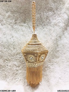 กระเป๋าคลัทช์โลหะสำหรับสุภาพสตรีทำมือดีไซน์เนอร์กระเป๋าคลัทช์ราตรีงานแฮนด์เมดแบบมีสไตล์สำหรับชุดเจ้าสาว - Product Image 5