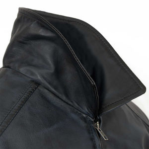 Alta calidad al por mayor 2025 nueva moda hombres cuero Biker chaqueta motocicleta chaqueta para hombres al aire libre moda hombres chaqueta - Product Image 3