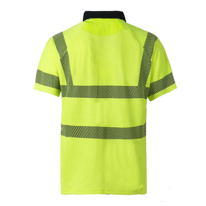 <b>Top</b> Quality Visibility <b>Reflective</b> Safety T-Shirts Custom Logo Hi Vis Short Sleeve Safety T-Shirt Polo <b>Reflective</b> Shirt for Boys - Product Image 3