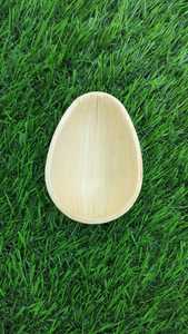 Cuencos para huevos de hoja de palma Areca desechables naturales ecológicos biodegradables resistentes al calor aptos para microondas para fiestas - Product Image 6