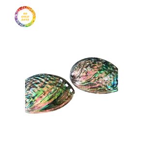 เปลือกหอยเป๋าฮื้อสีรุ้งขัดเงาพื้นผิวแข็งแรงทนทานเหมาะสำหรับทำเครื่องประดับตกแต่งบ้าน - Product Image 5