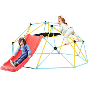<span class=keywords><strong>D</strong></span>ôme <span class=keywords><strong>d</strong></span>'<span class=keywords><strong>escalade</strong></span> extérieur de 8 pieds pour enfants, <span class=keywords><strong>d</strong></span>ôme <span class=keywords><strong>d</strong></span>'<span class=keywords><strong>escalade</strong></span> <span class=keywords><strong>avec</strong></span> <span class=keywords><strong>toboggan</strong></span>, équipement de terrain de jeu pour enfants, structure <span class=keywords><strong>d</strong></span>'<span class=keywords><strong>escalade</strong></span> - Product Image 1